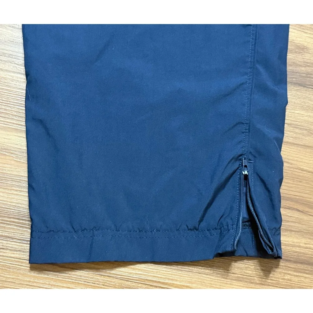 VTG Y2K Nike Sportswear Men Navy Blue Mesh Lined Baggy Track Pants Sz Large